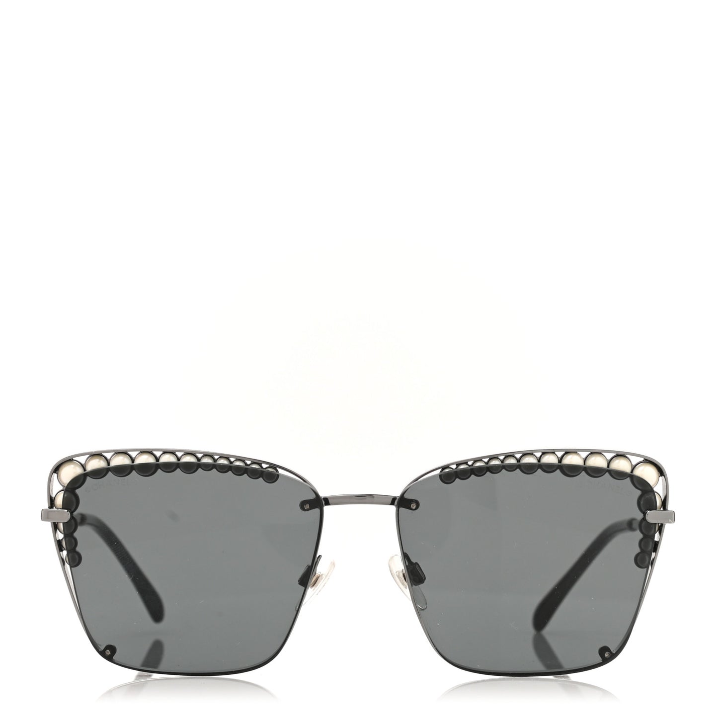 Pearl Square Sunglasses 4235-H Black