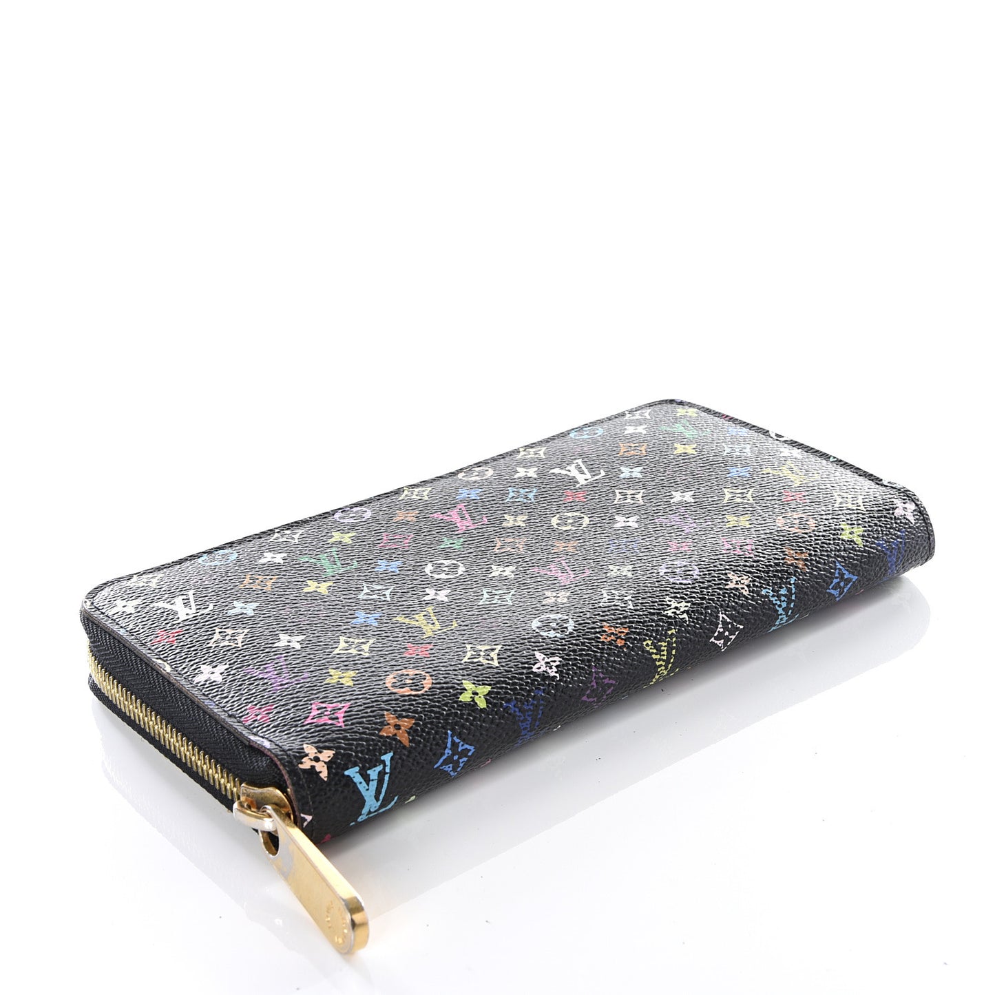 Monogram Multicolor Zippy Wallet Black Grenade