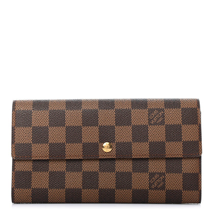 Louis Vuitton Damier Ebene Porte-Monnaie Wallet 1 of 6