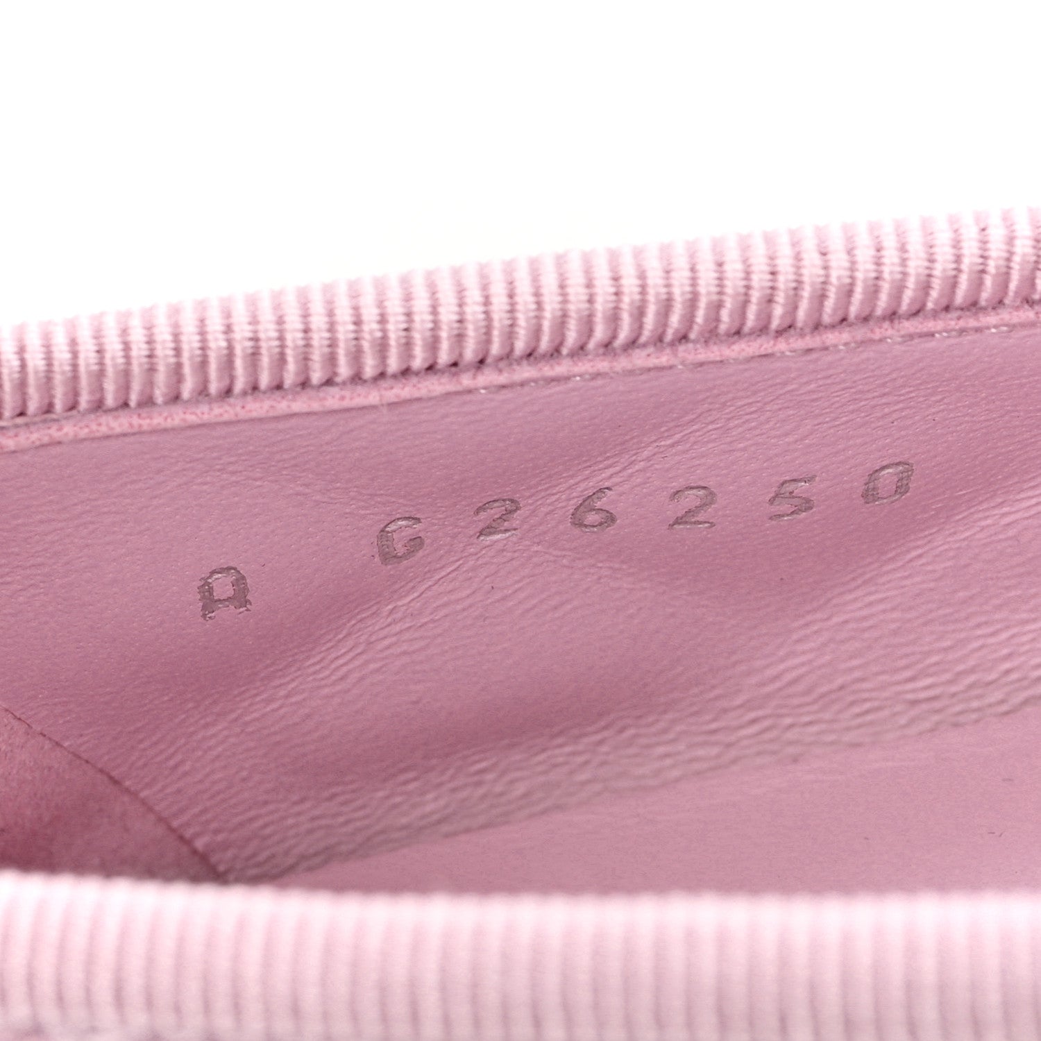 Chanel Suede Quilted Cap Toe CC Ballerina Flats 36 Light Pink 9 of 9