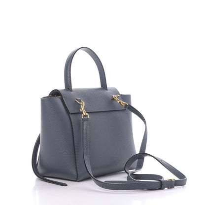 Celine Grained Calfskin Nano Belt Bag Slate 3 of 9