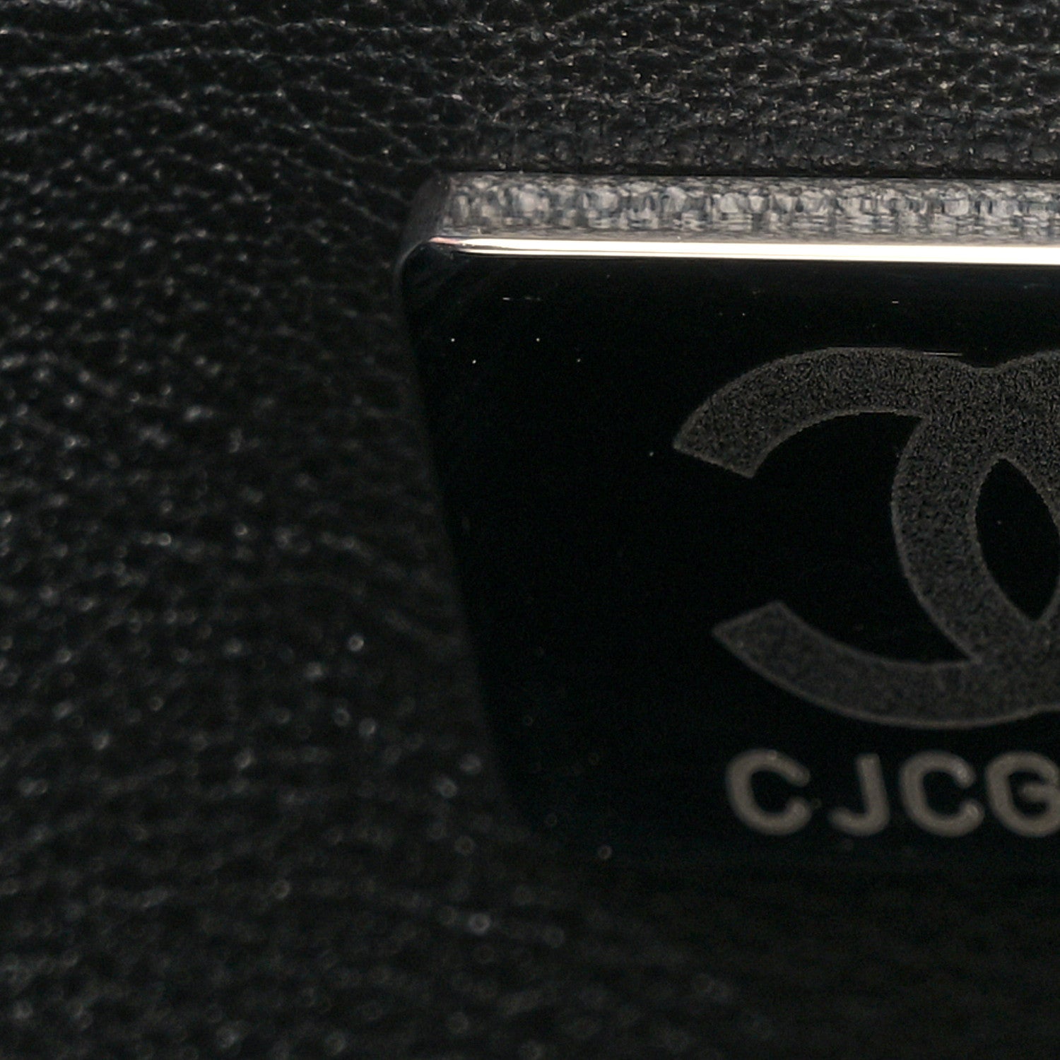 Chanel Lambskin Quilted Small Chain Rows Flap Black 7 of 11