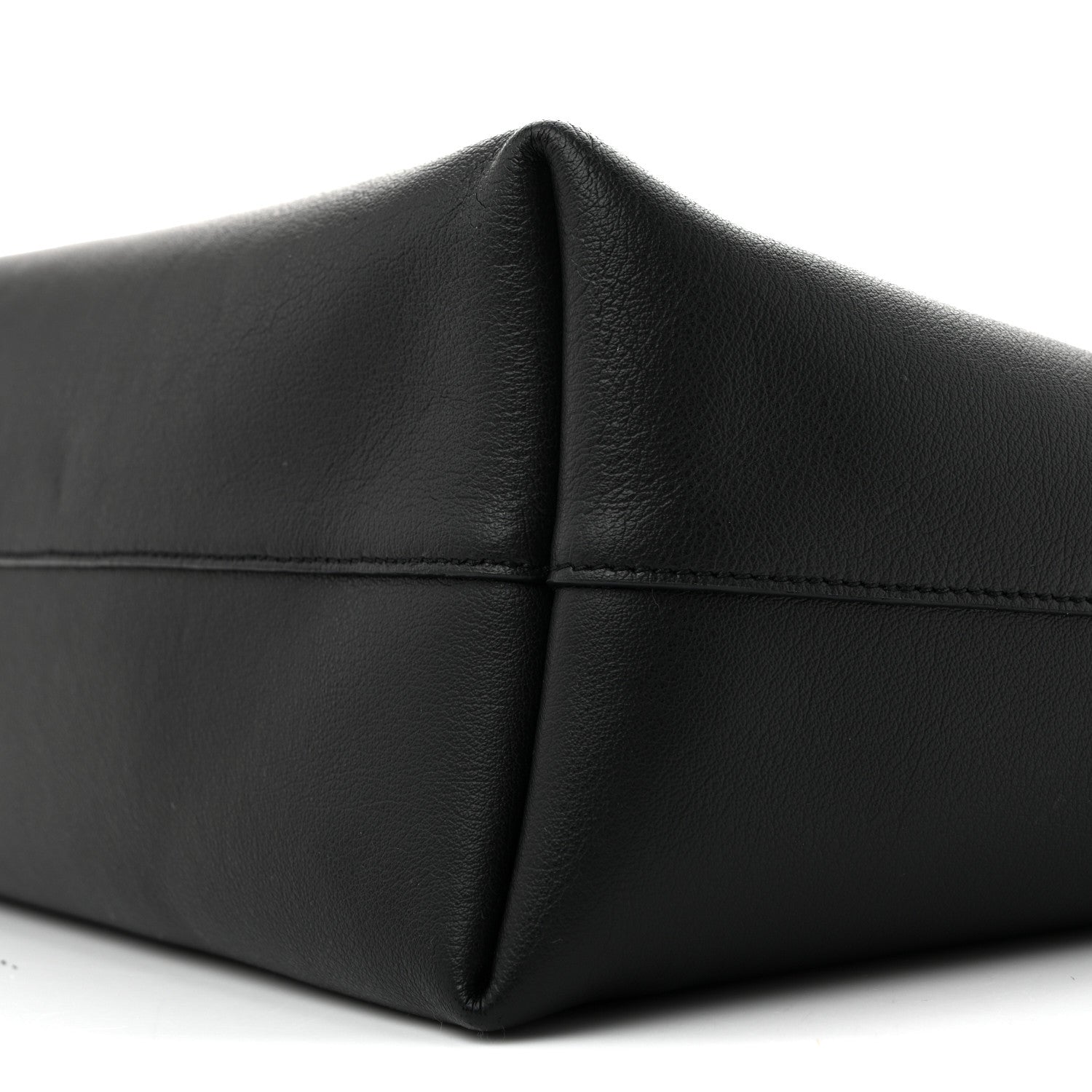 Saint Laurent Calfskin Large Shopping Tote Black 8 of 11