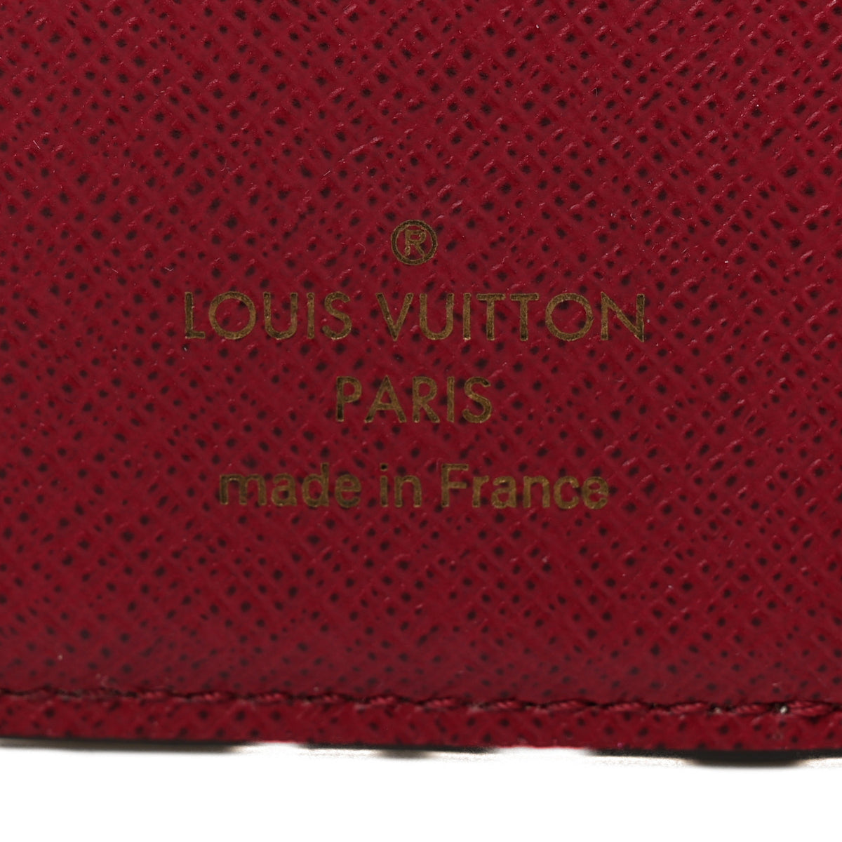 Monogram Zoe Wallet Fuchsia