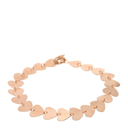 Irene Neuwirth 18K Rose Gold Small Classic Love Link Bracelet 1 of 4