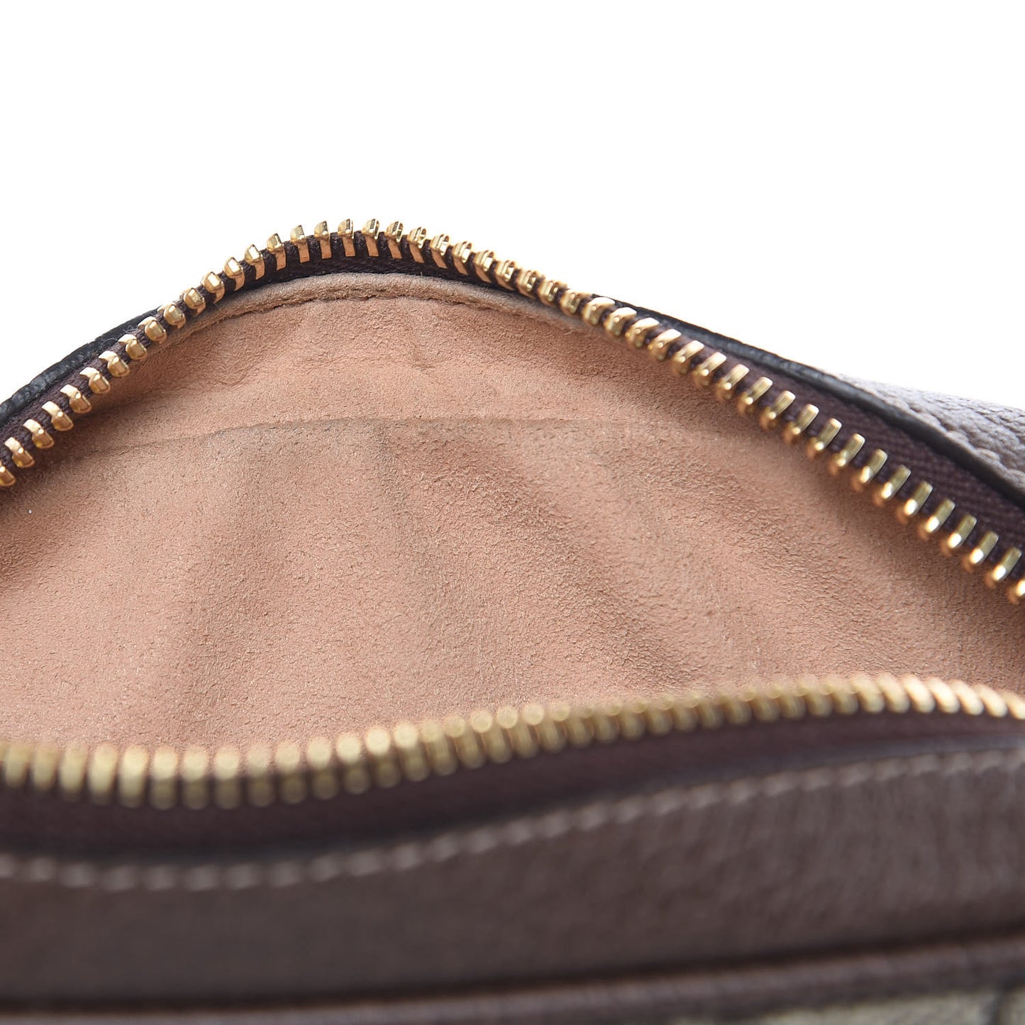 GG Supreme Monogram Web Mini Ophidia Shoulder Bag Brown