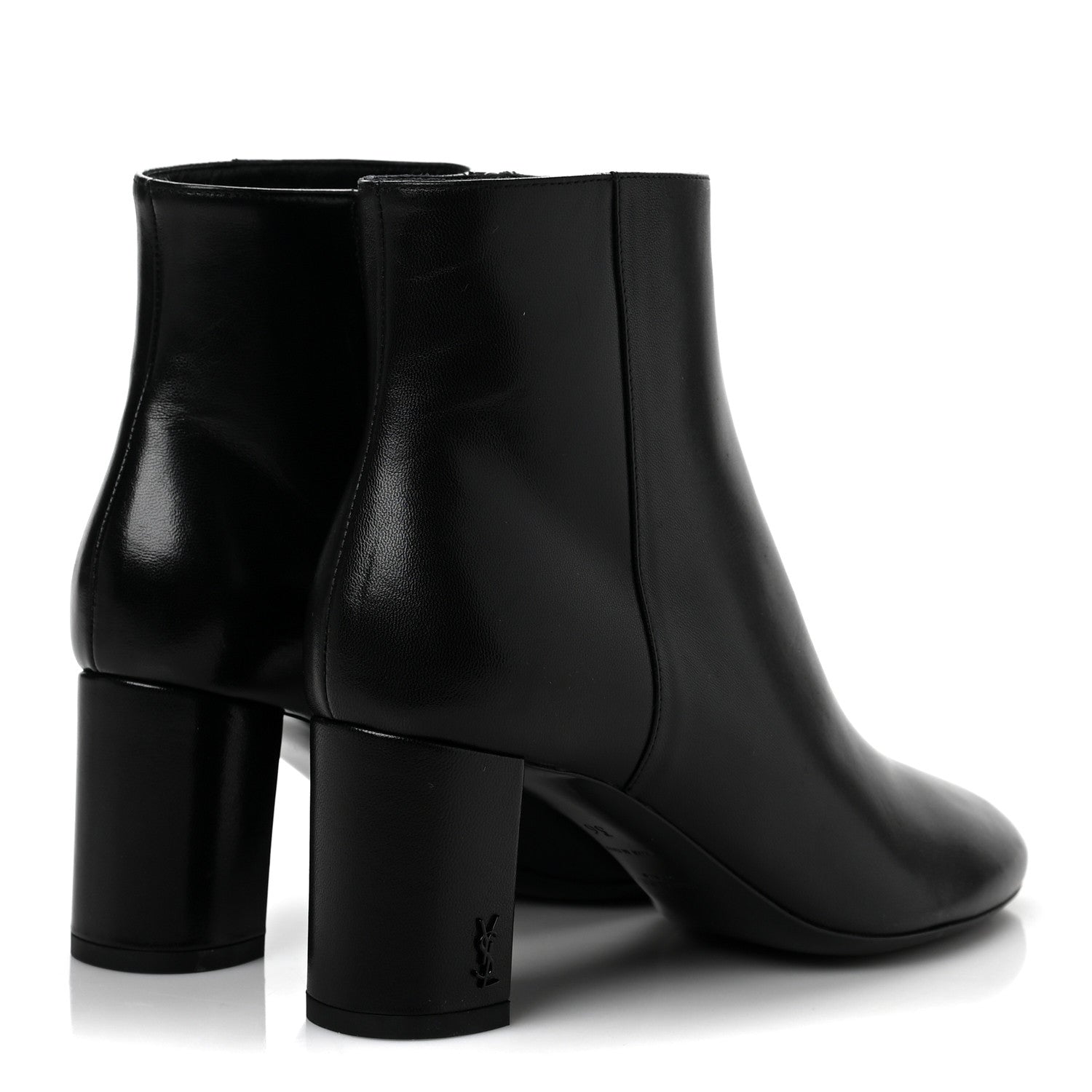 Saint Laurent Nappa Loulou Ankle Zip Boots 36 Black 4 of 7