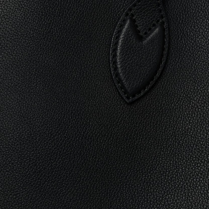 Louis Vuitton Grained Calfskin Lockme Shopper Black 6 of 9