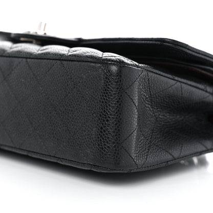Chanel Caviar Quilted Medium Double Flap Black 10 of 11