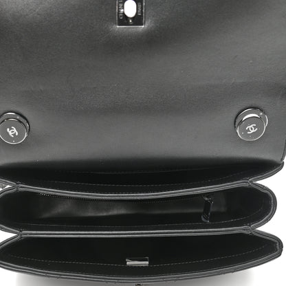 Chanel Lambskin Quilted Small Trendy CC Dual Handle Flap Bag So Black 5 of 10