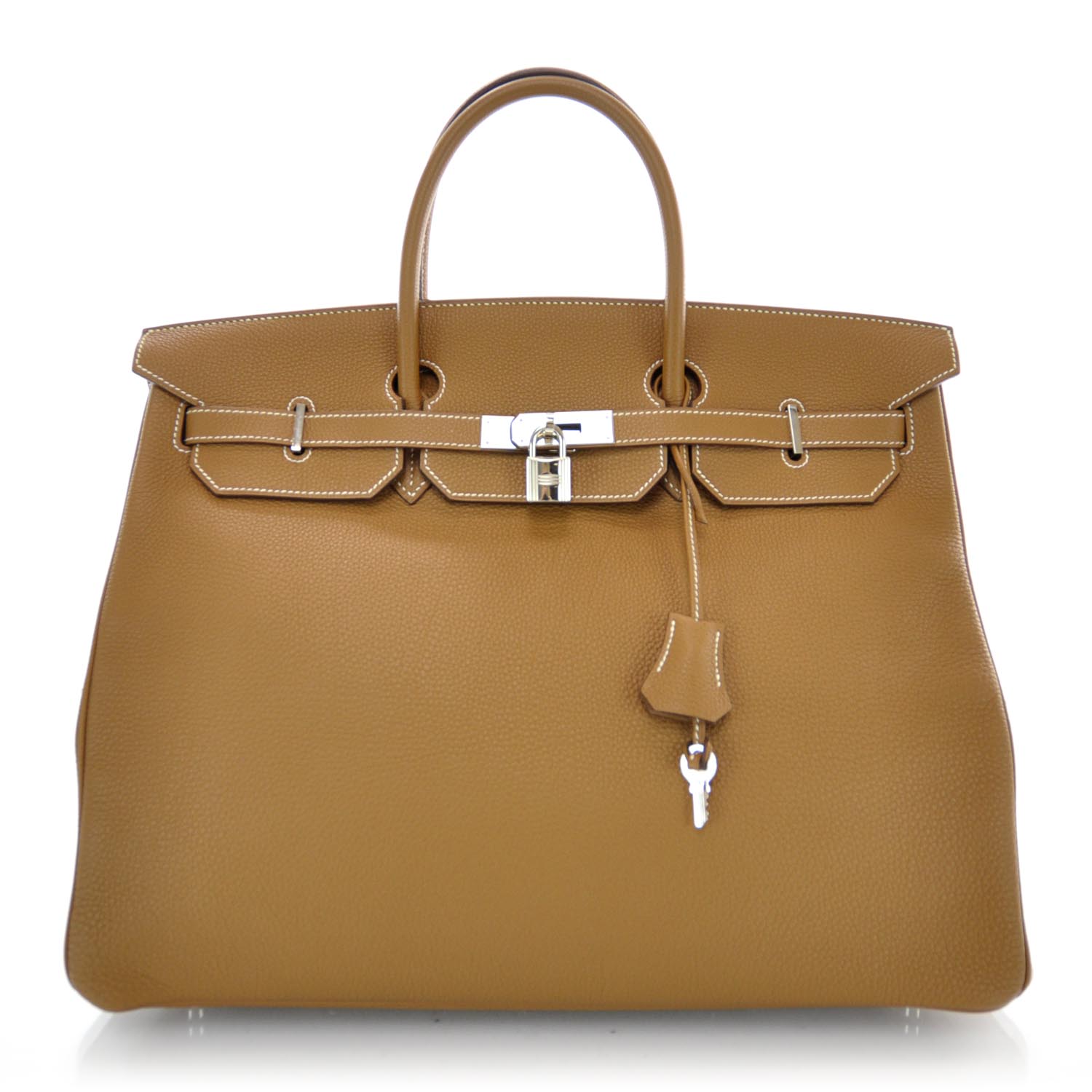 Hermes Togo Birkin 40 Gold 1 of 9