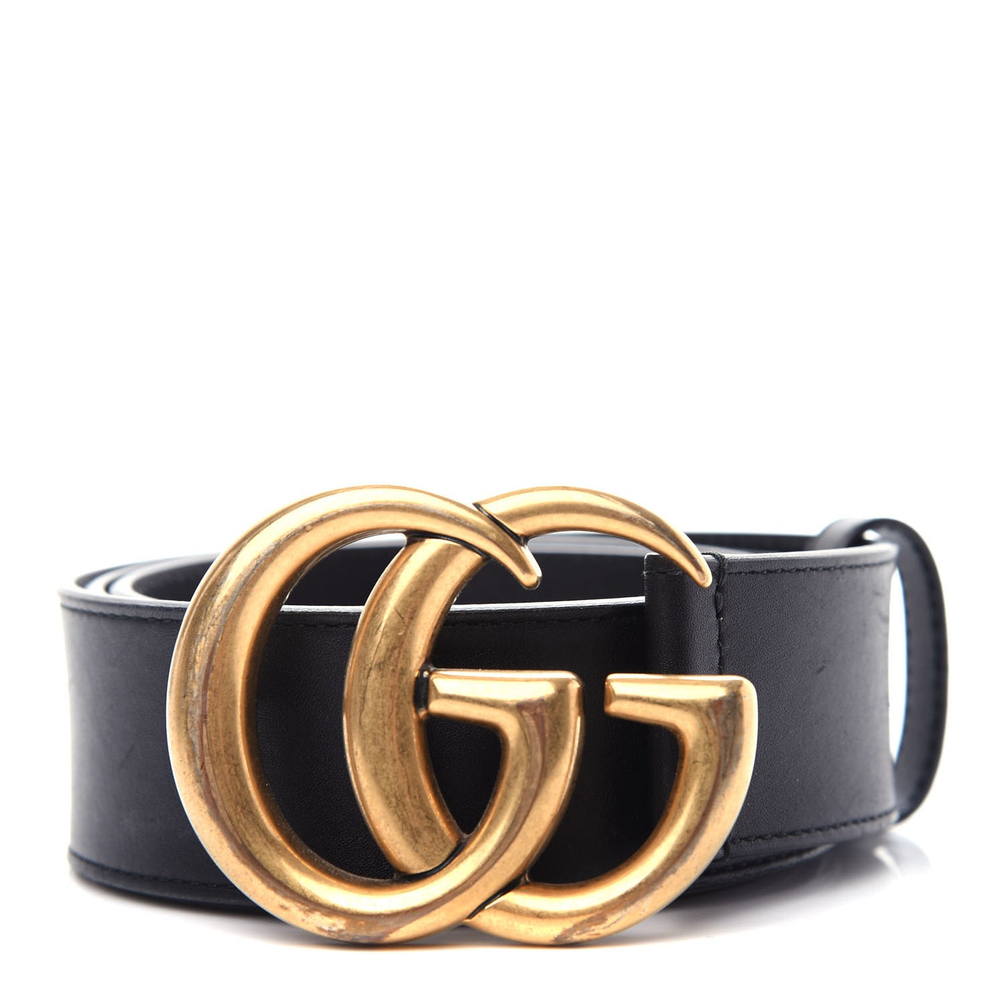 Calfskin Double G 40mm Belt 95 38 Black