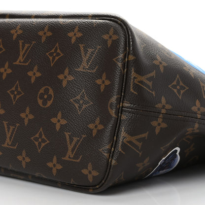Louis Vuitton Monogram World Tour Neverfull MM 11 of 11