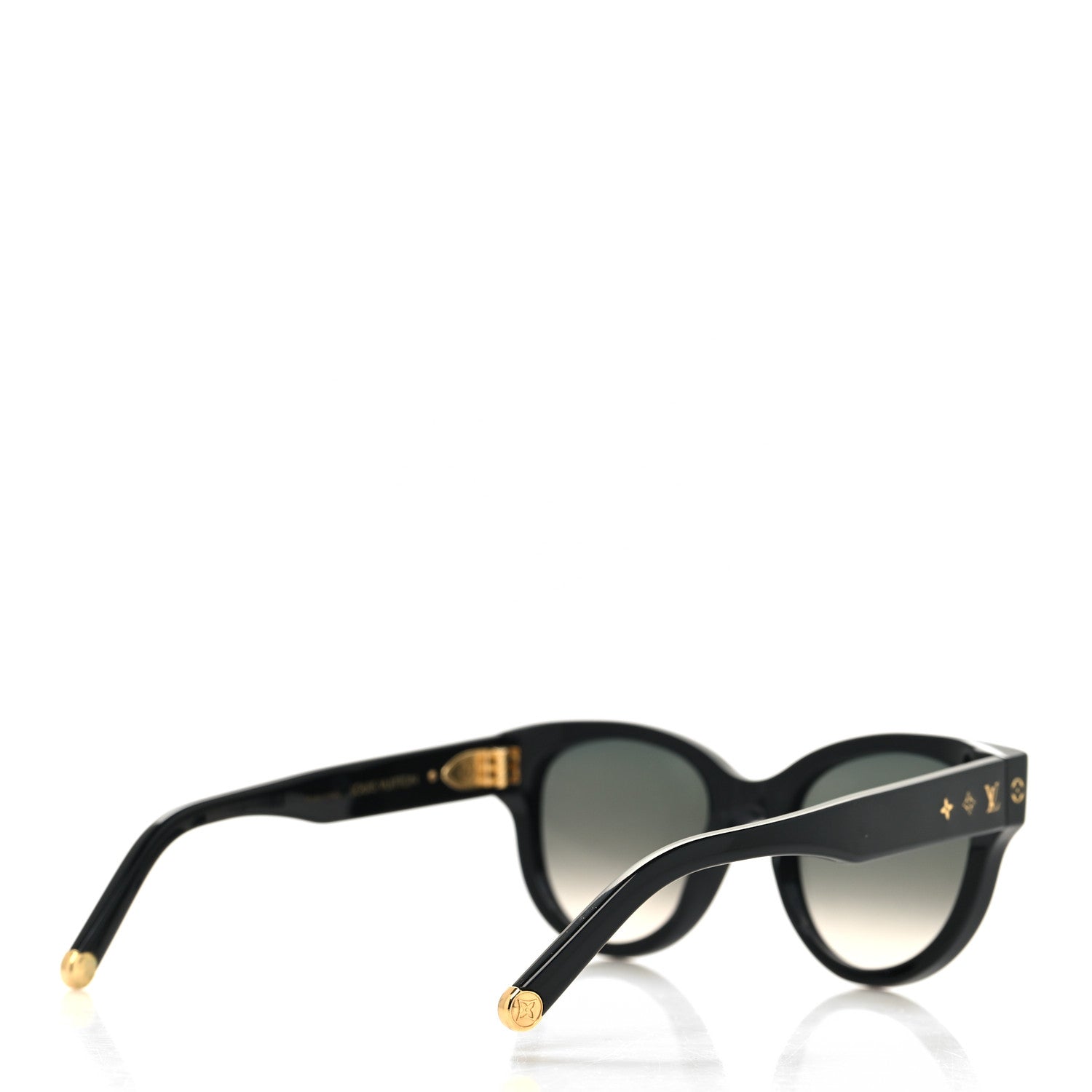 Louis Vuitton Acetate My Monogram Square Sunglasses Z1526W Black 4 of 7
