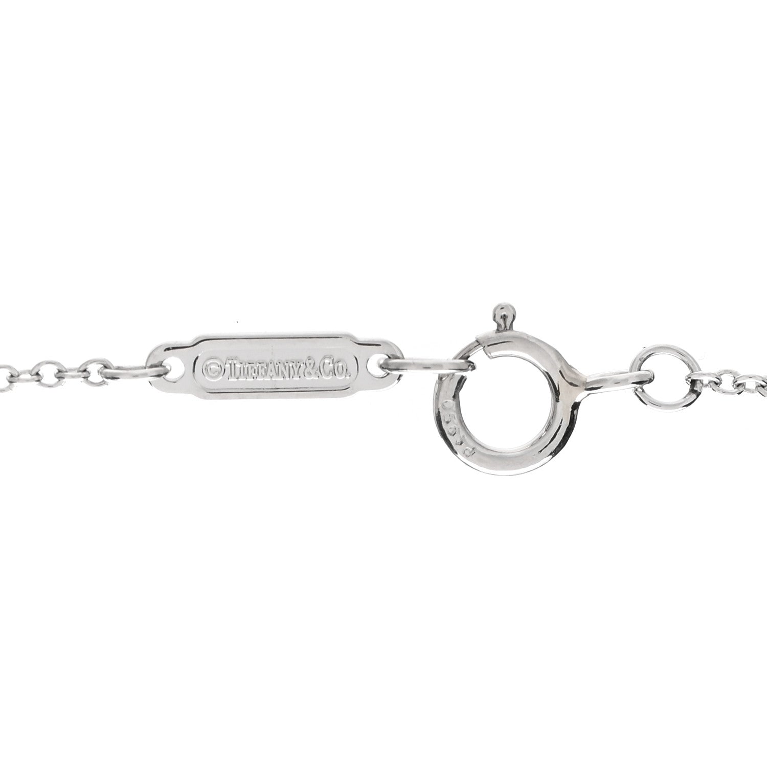 Tiffany Platinum Diamond Large Paper Flowers Pave Pendant Necklace 5 of 5