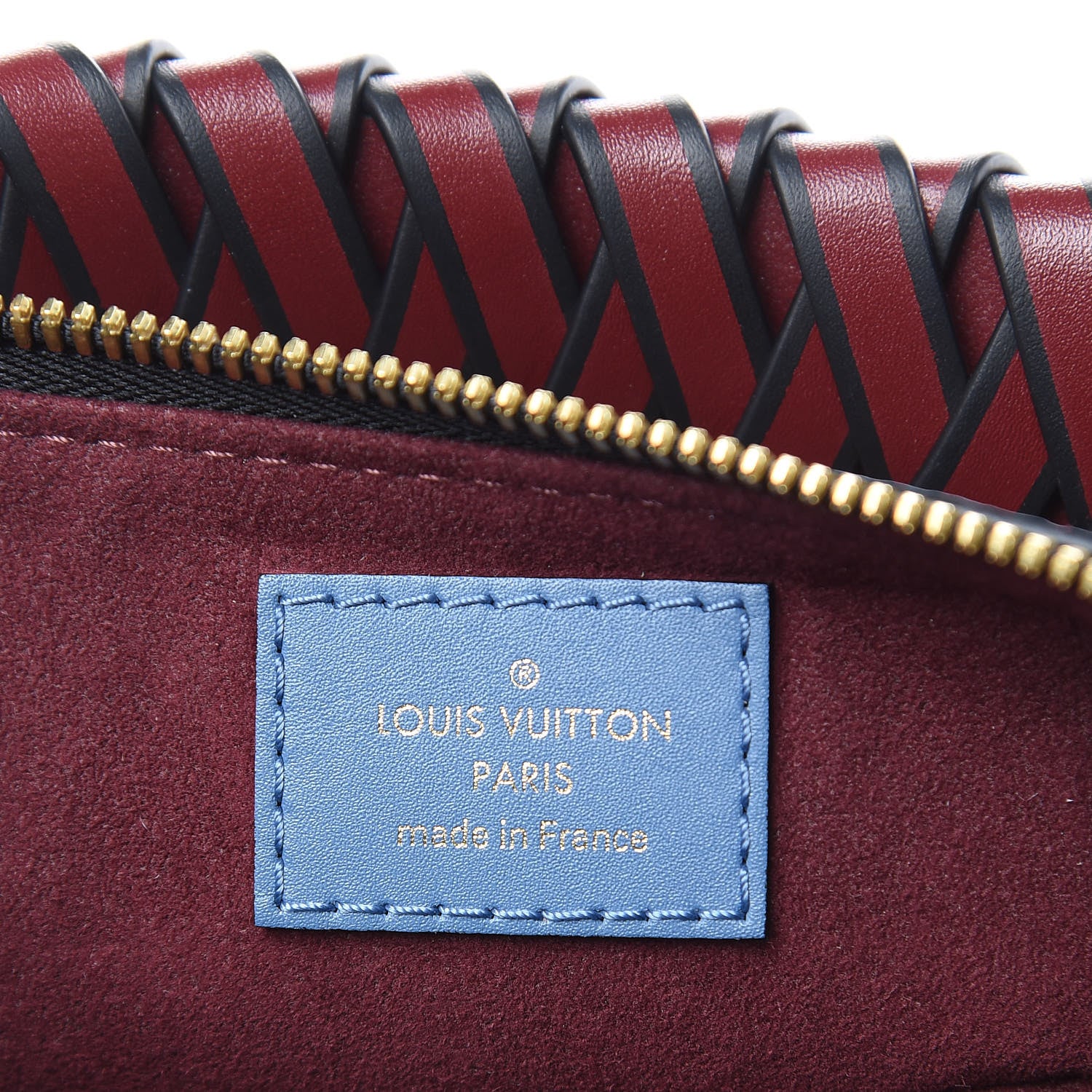 Louis Vuitton Monogram Beaubourg Hobo Mini Bordeaux Red Peach Safran Blue Jean Blue 6 of 10