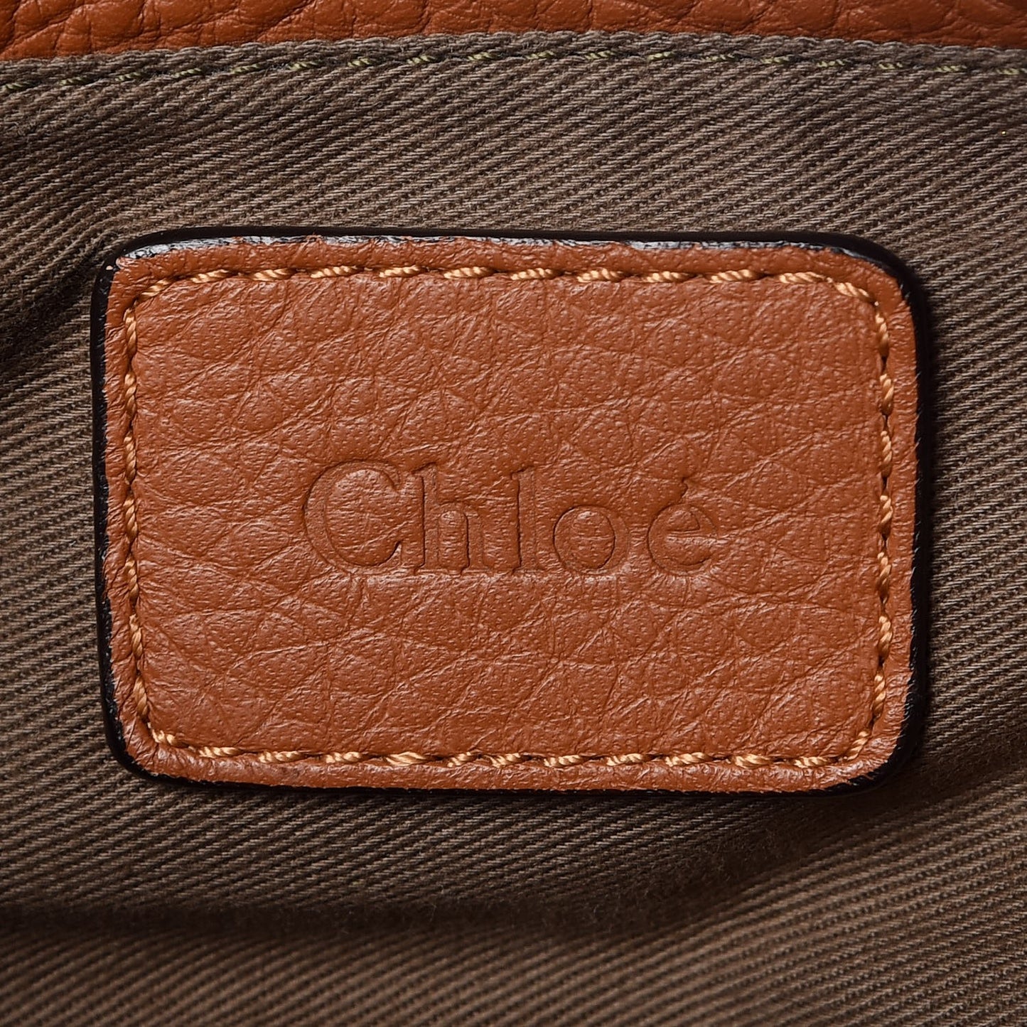 Calfskin Medium Marcie Satchel Tan