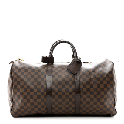 Louis Vuitton Damier Ebene Keepall 50 1 of 13