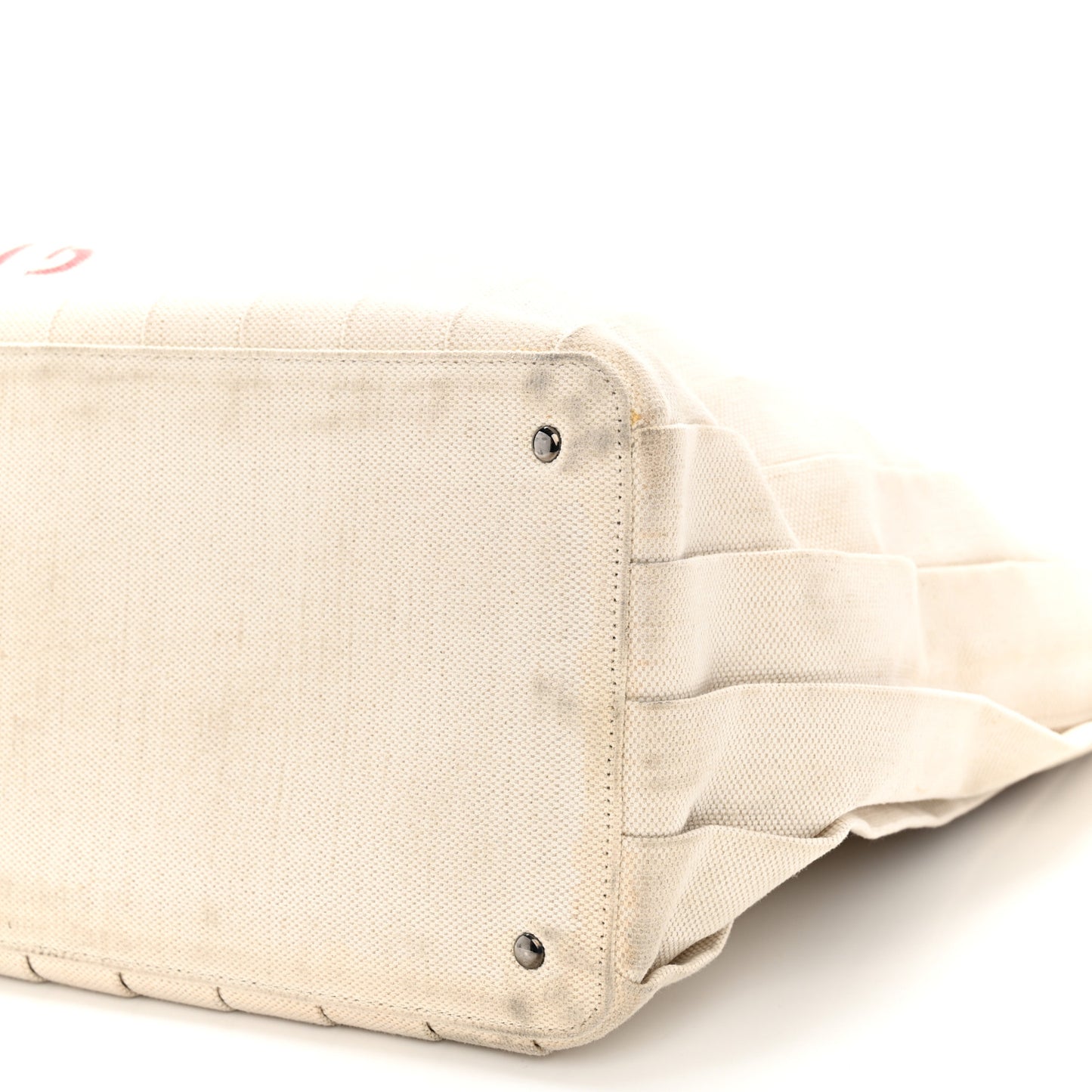 Canvas Atelier 05 Plisse Edition Medium Tote Bag Naturale
