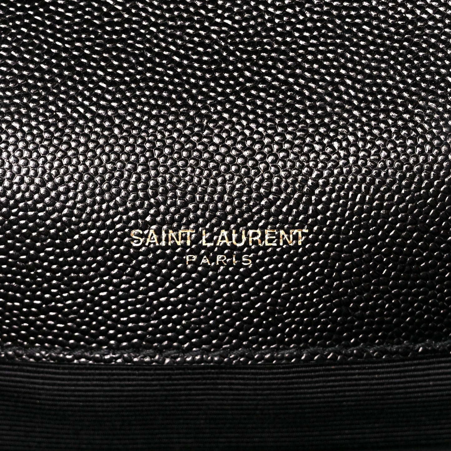 Grain De Poudre Textured Mixed Matelasse Triquilt Medium Monogram Satchel Black