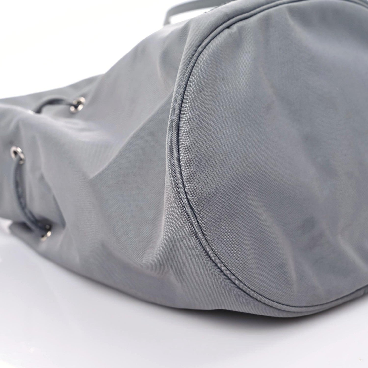 Balenciaga Nylon Wheel Logo Bucket Bag XS Gris Cendre 6 of 12