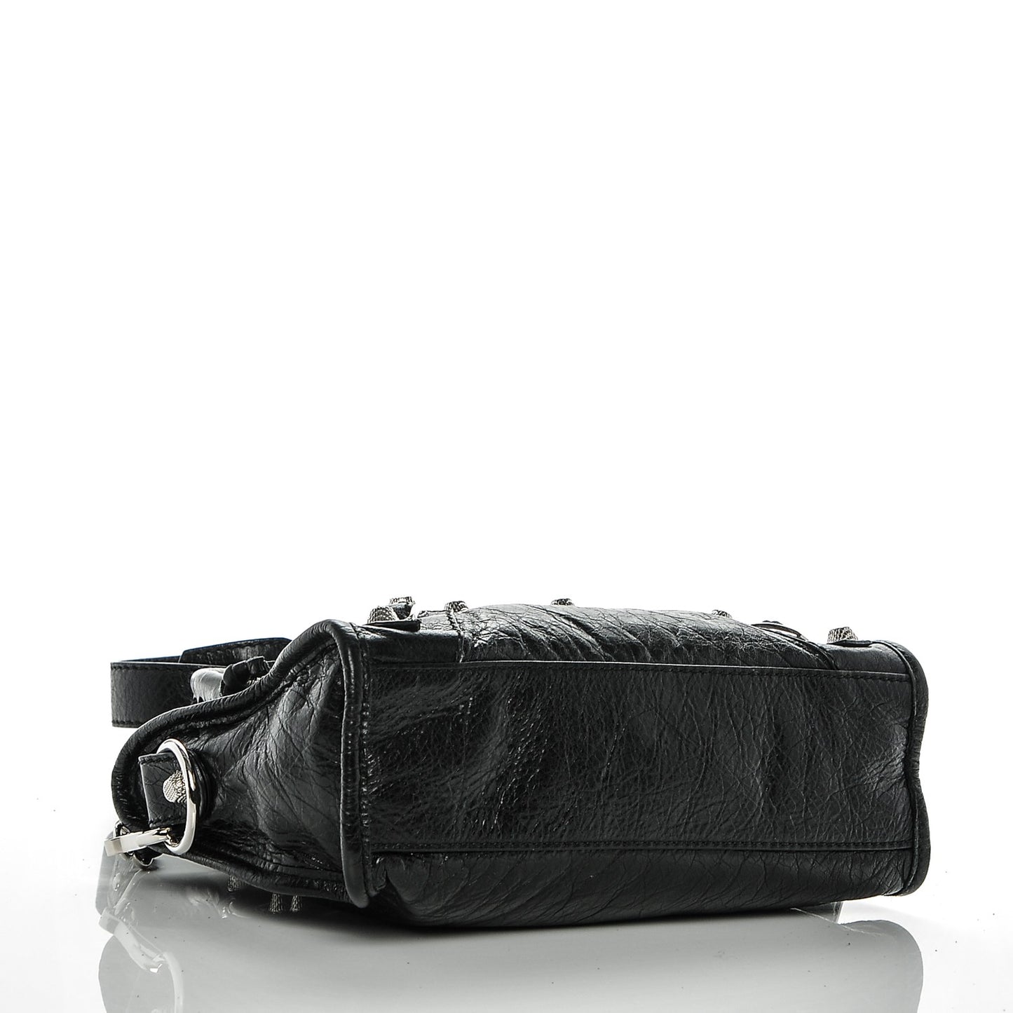 Agneau Giant 12 Silver Hardware Mini City Black