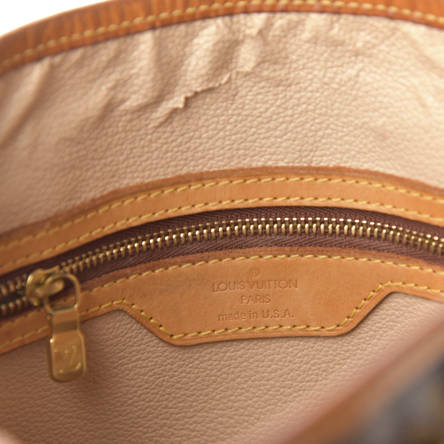 Louis Vuitton Monogram Petit Bucket 23 6 of 13