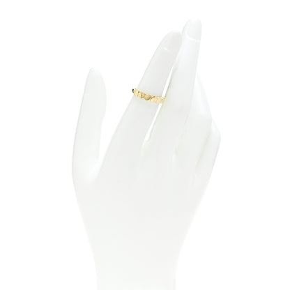 Jennifer Meyer 18K Yellow Gold Mini Circle Link Ring 49 5 2 of 5