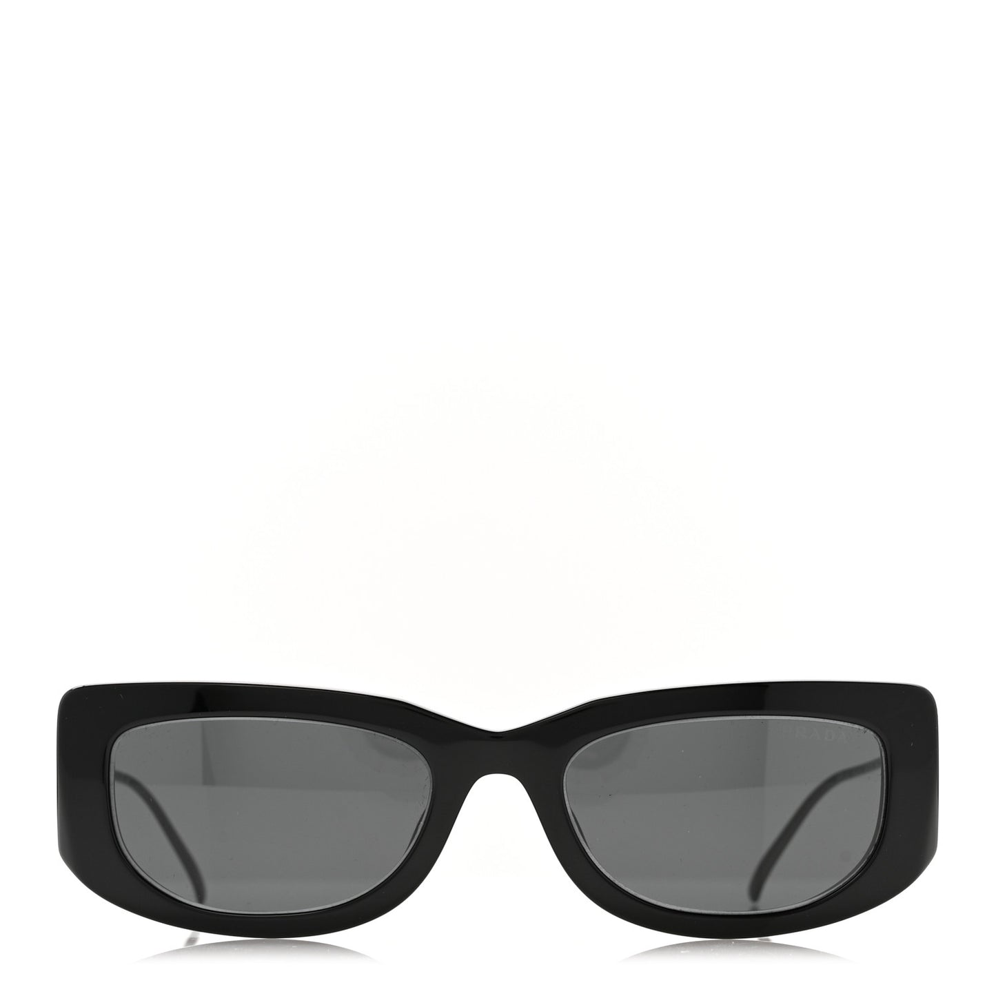 Acetate Sunglasses SPR 14Y Black Slate Gray