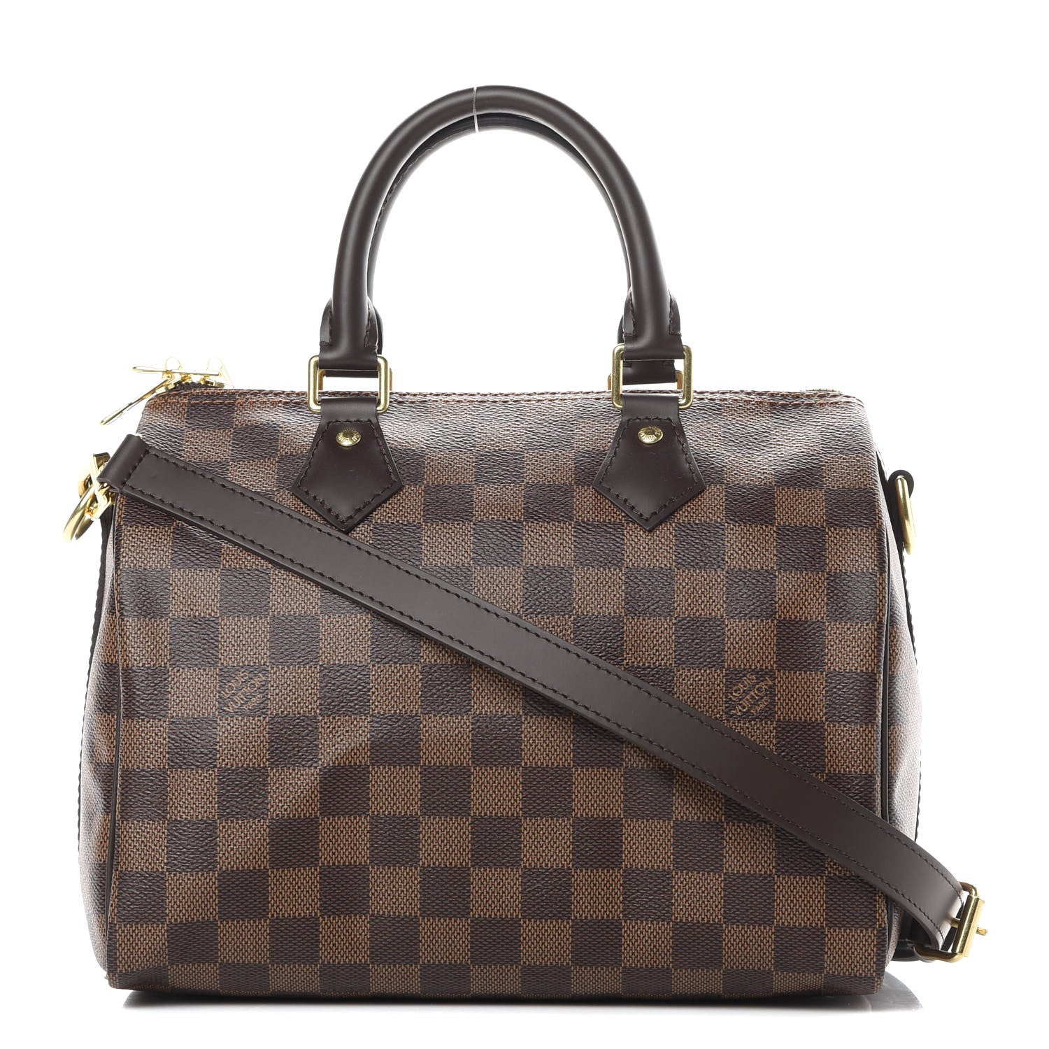 Louis Vuitton Damier Ebene Speedy Bandouliere 25 1 of 12