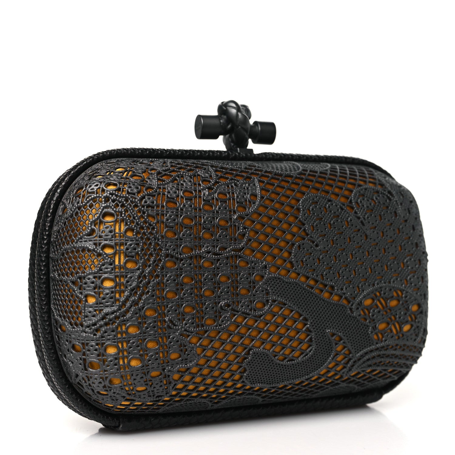 Bottega Veneta Metal Lace Karung Knot Clutch 3 of 8