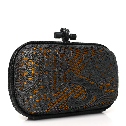 Bottega Veneta Metal Lace Karung Knot Clutch 3 of 8