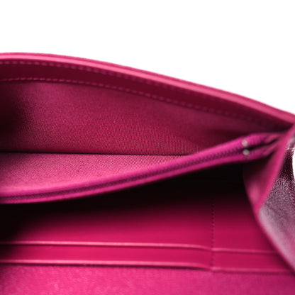 Chanel Caviar Quilted Medium Boy Flap Wallet Fuchsia 6 of 12