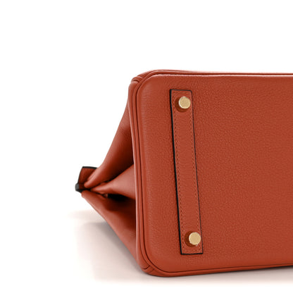 Hermes Taurillon Novillo Birkin 30 Cuivre 9 of 12