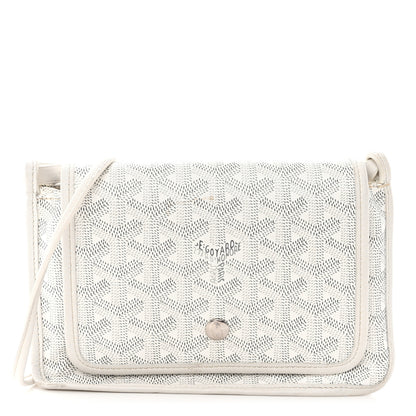 Goyard Goyardine Plumet Wallet Clutch White 1 of 21