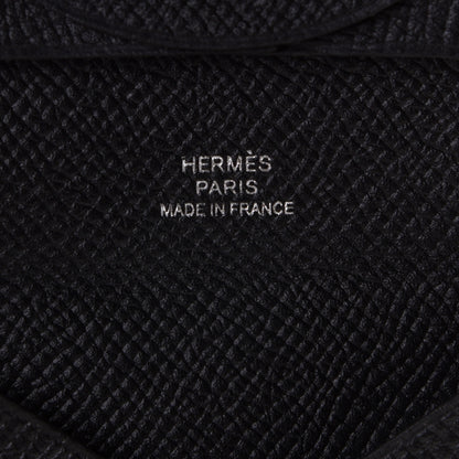 Hermes Epsom Bastia Coin Purse Black 6 of 8