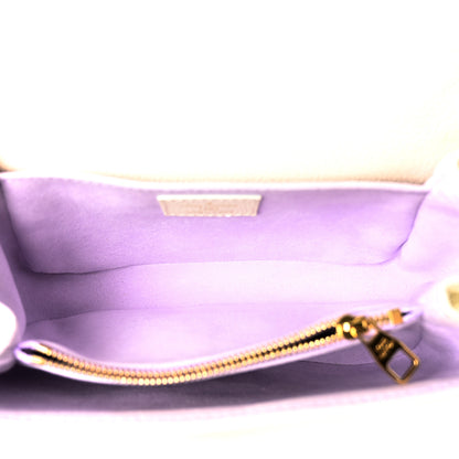 Louis Vuitton Empreinte Monogram Giant Pochette Metis East West Latte Bubble Tea 5 of 9
