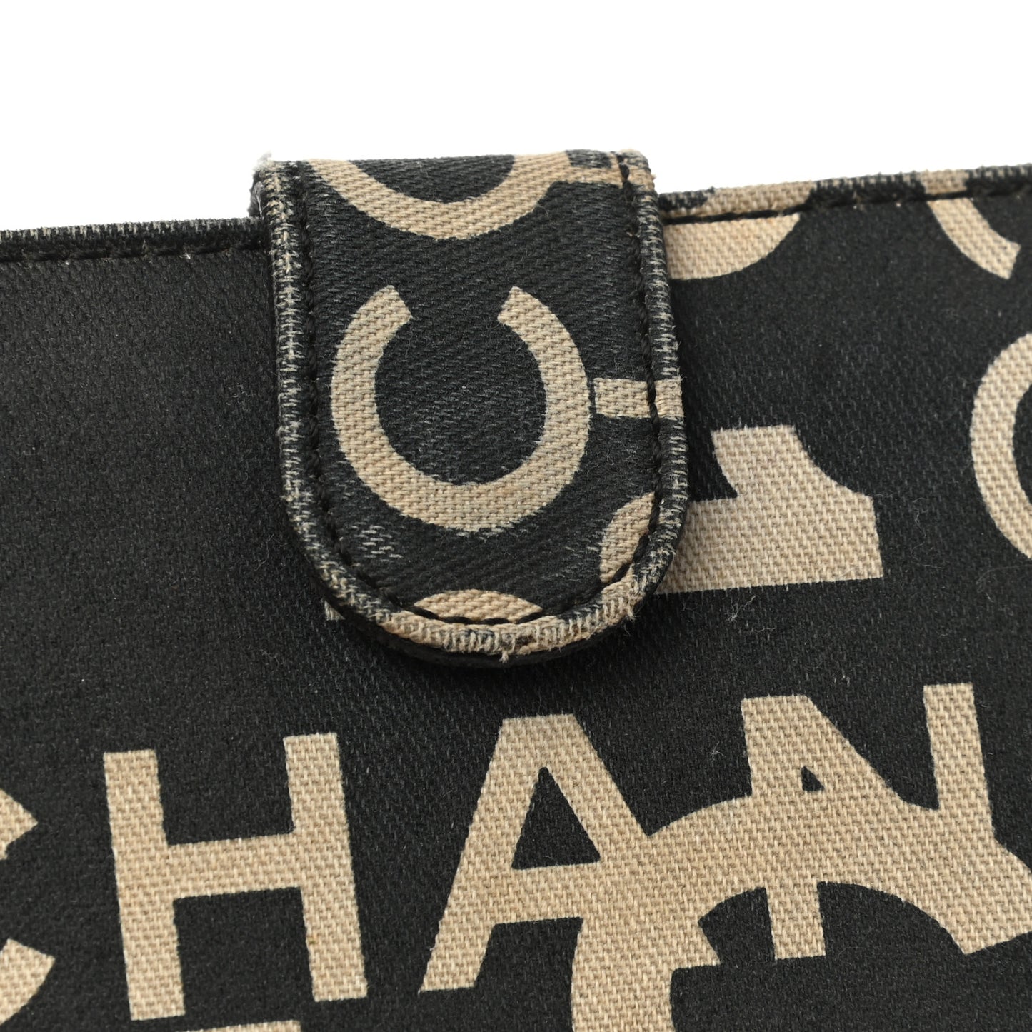 Canvas 31 Rue Cambon French Wallet Black