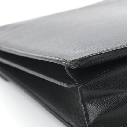 Louis Vuitton Taiga Robusto 2 Compartment Briefcase Black 9 of 18