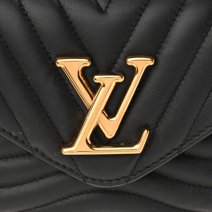 Louis Vuitton Calfskin New Wave Multi Pochette Black 7 of 12
