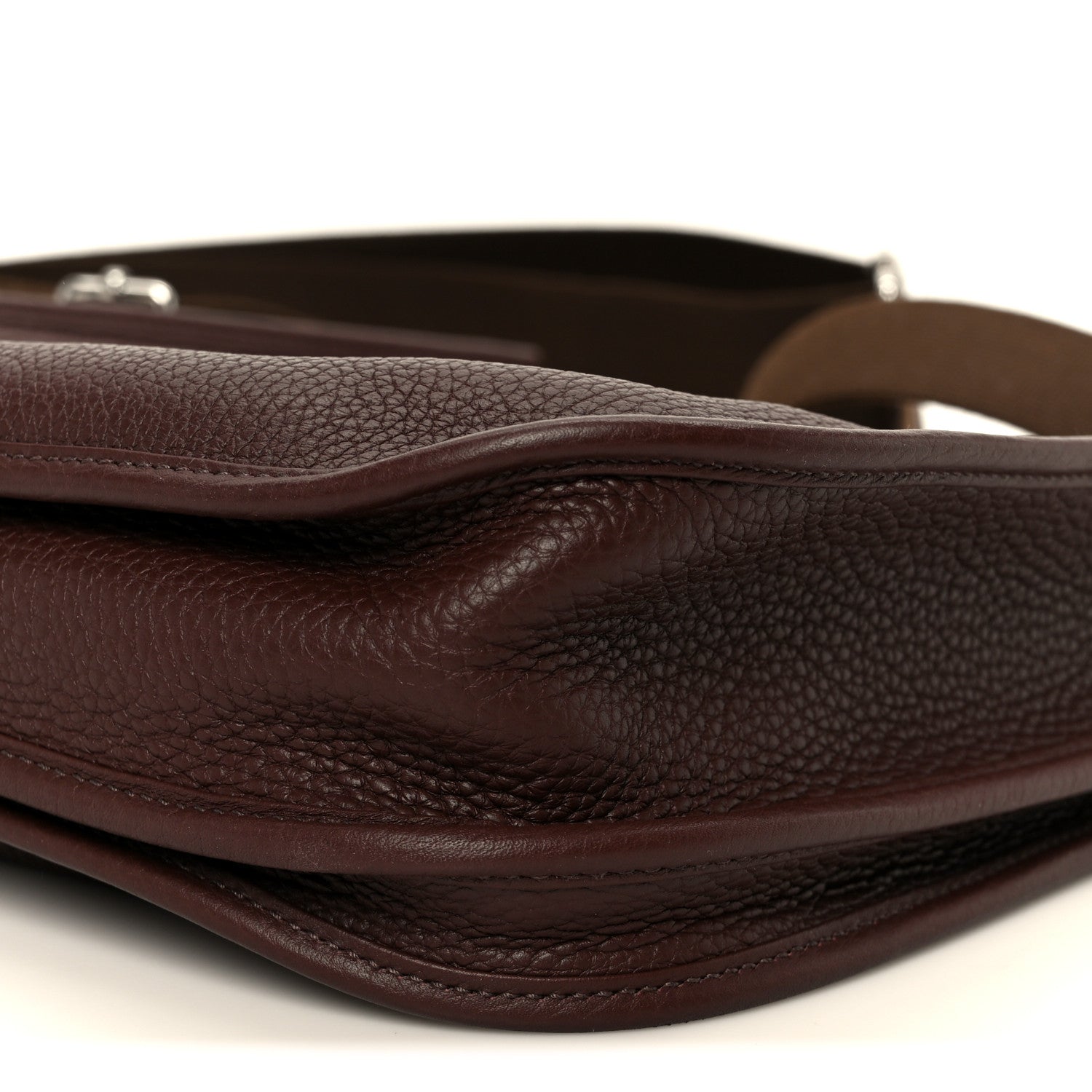 Hermes Taurillon Clemence Evelyne III PM Bordeaux 11 of 11
