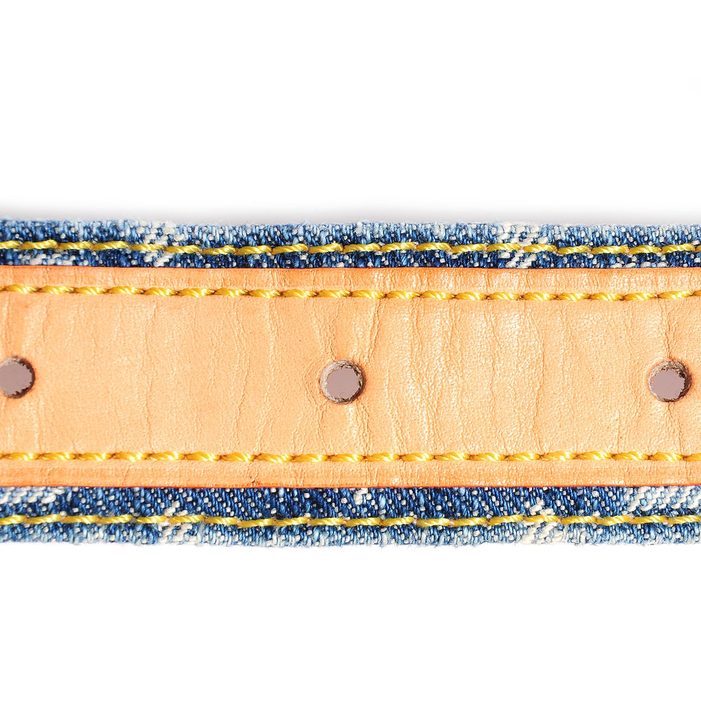 Monogram Denim Belt 80 32 Blue