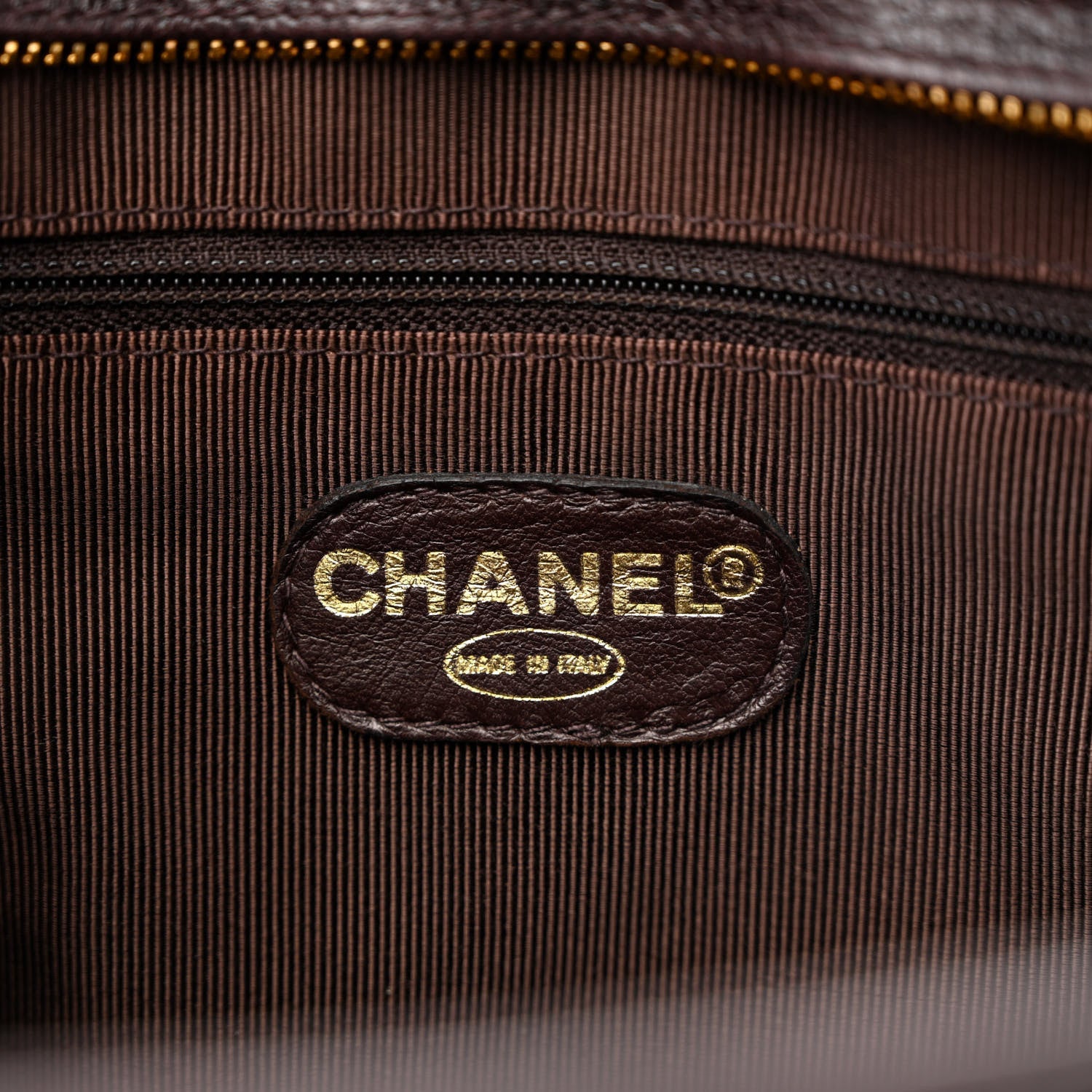 Chanel Caviar Flap Shoulder Bag Brown 6 of 11