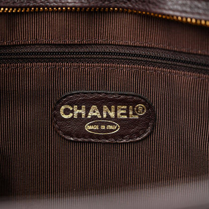 Chanel Caviar Flap Shoulder Bag Brown 6 of 11