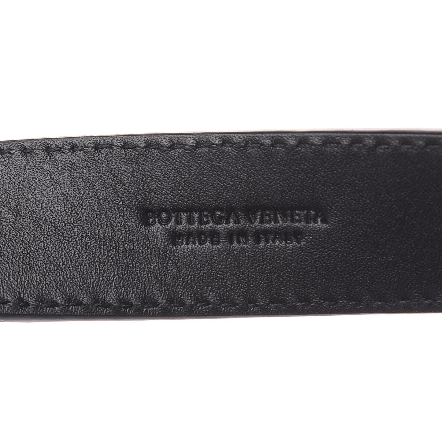 Nappa Intrecciato Belt Bag Black
