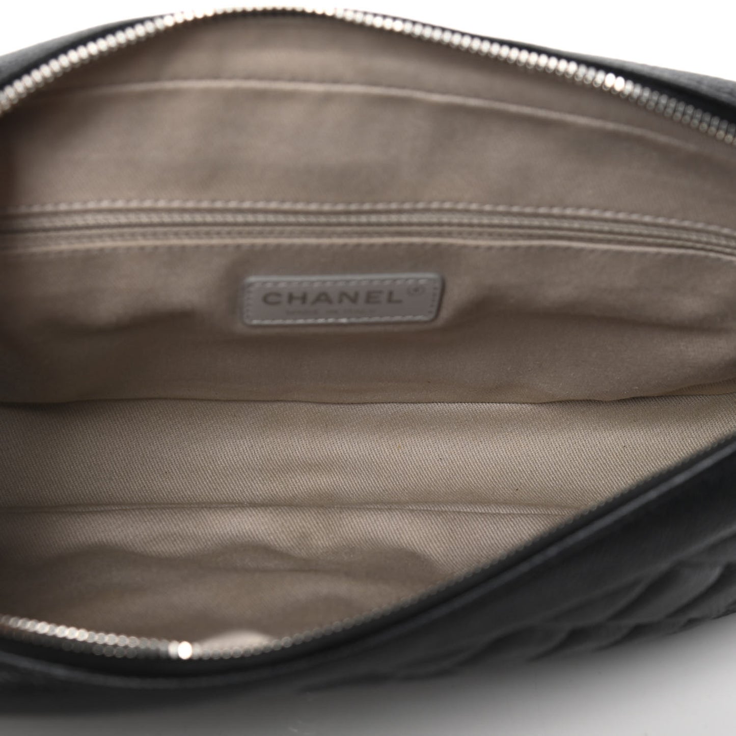 Caviar Quilted Jumbo Easy Flap Black