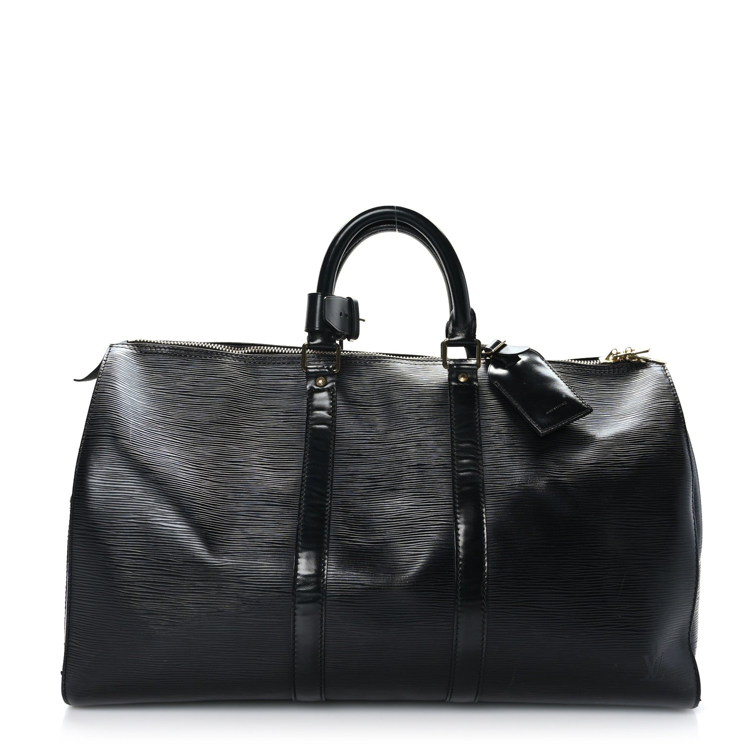 Louis Vuitton Epi Keepall 45 Black 1 of 17