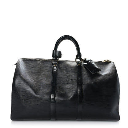 Louis Vuitton Epi Keepall 45 Black 1 of 17