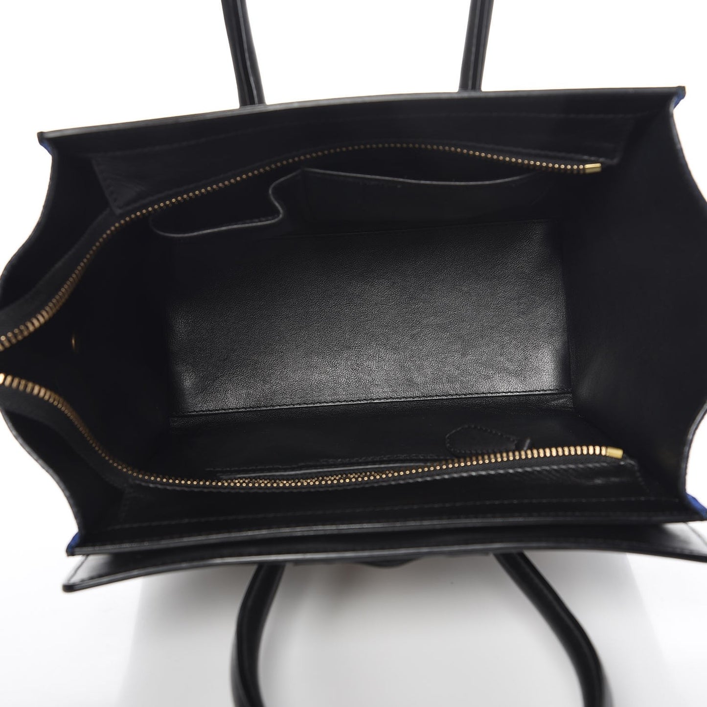 Elephant Calfskin Suede Micro Tri-Color Luggage Sand