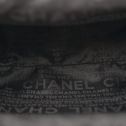 Chanel Lambskin Camellia Handbag Black 5 of 13